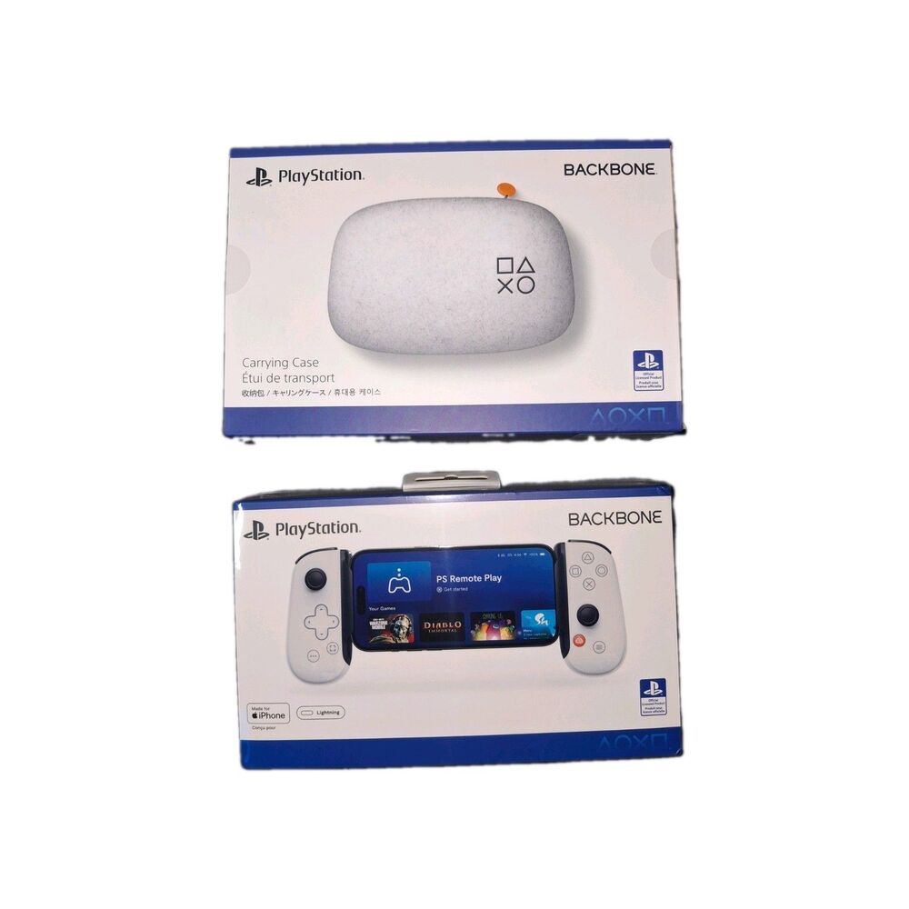 Playstation Backbone For IPhone And Case Both New In Box